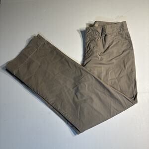 Eddie Bauer Pants Womens 8 Khaki Mercer Fit Stretch Casual Straight Leg Pockets